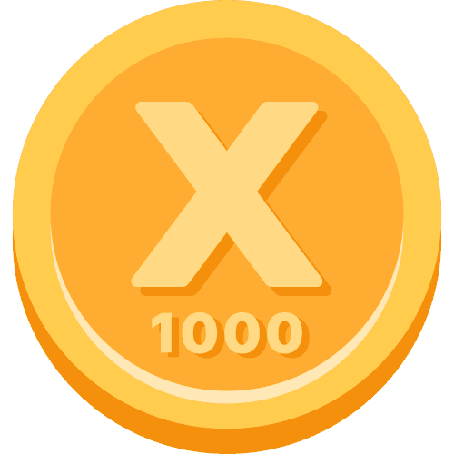 1000 XCoins